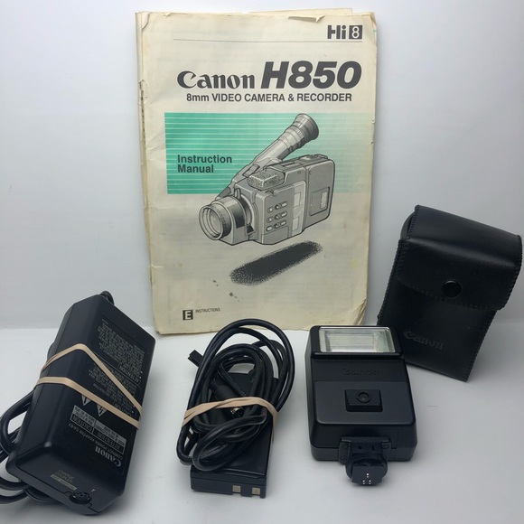 Canon Cameras, Photo & Video Vintage Canon Hi8 H85 Video Camera